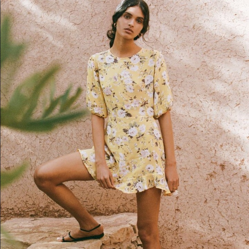 Anthropology Faithfull The Brand Jeanette dress